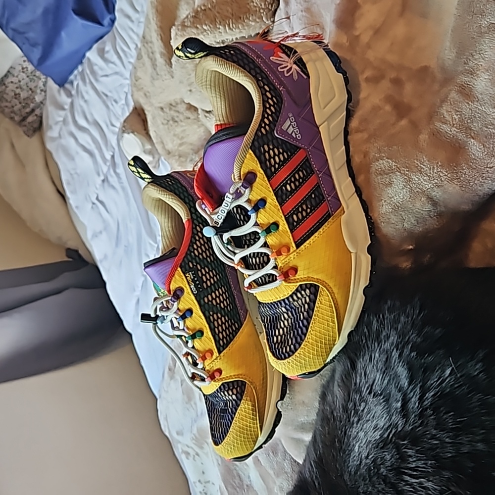 Adidas Shoes Mens 9 EQT Support 93 Sean Wotherspoon Low Mens Shoes Yellow GX3893